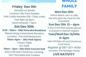 CHRISTMAS IN THE PARK~ DEC 9th-14th