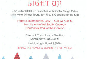 HOLIDAY LIGHT UP FESTIVITIES